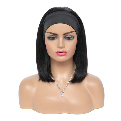 Headband Straight Bob Wig