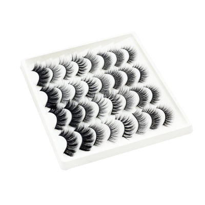 16 Pairs Of mixed False Eyelashes 3D