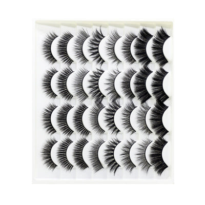 16 Pairs Of mixed False Eyelashes 3D