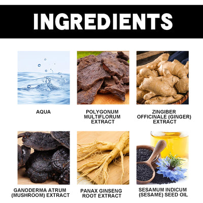 Black Hair Dye Shampoo