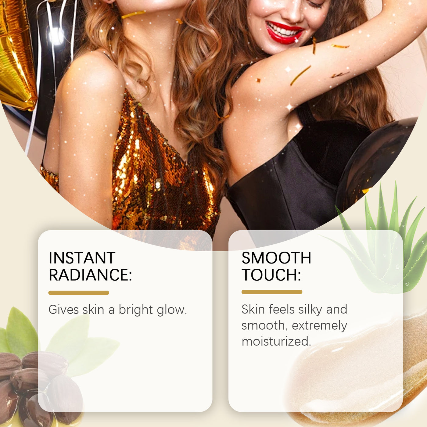 Antique Bronze Body Shimmer Oil