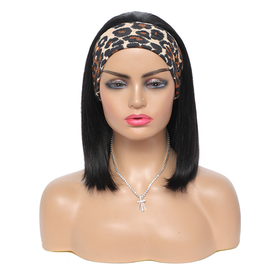 Headband Straight Bob Wig