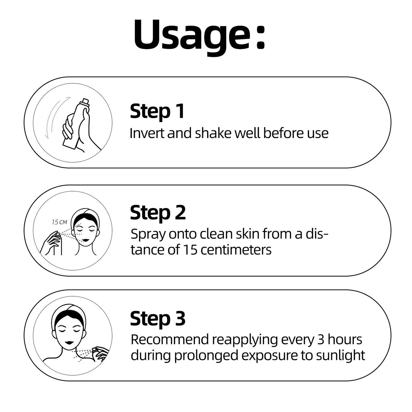 Crystal Sunscreen Spray SPF 50 PA+++