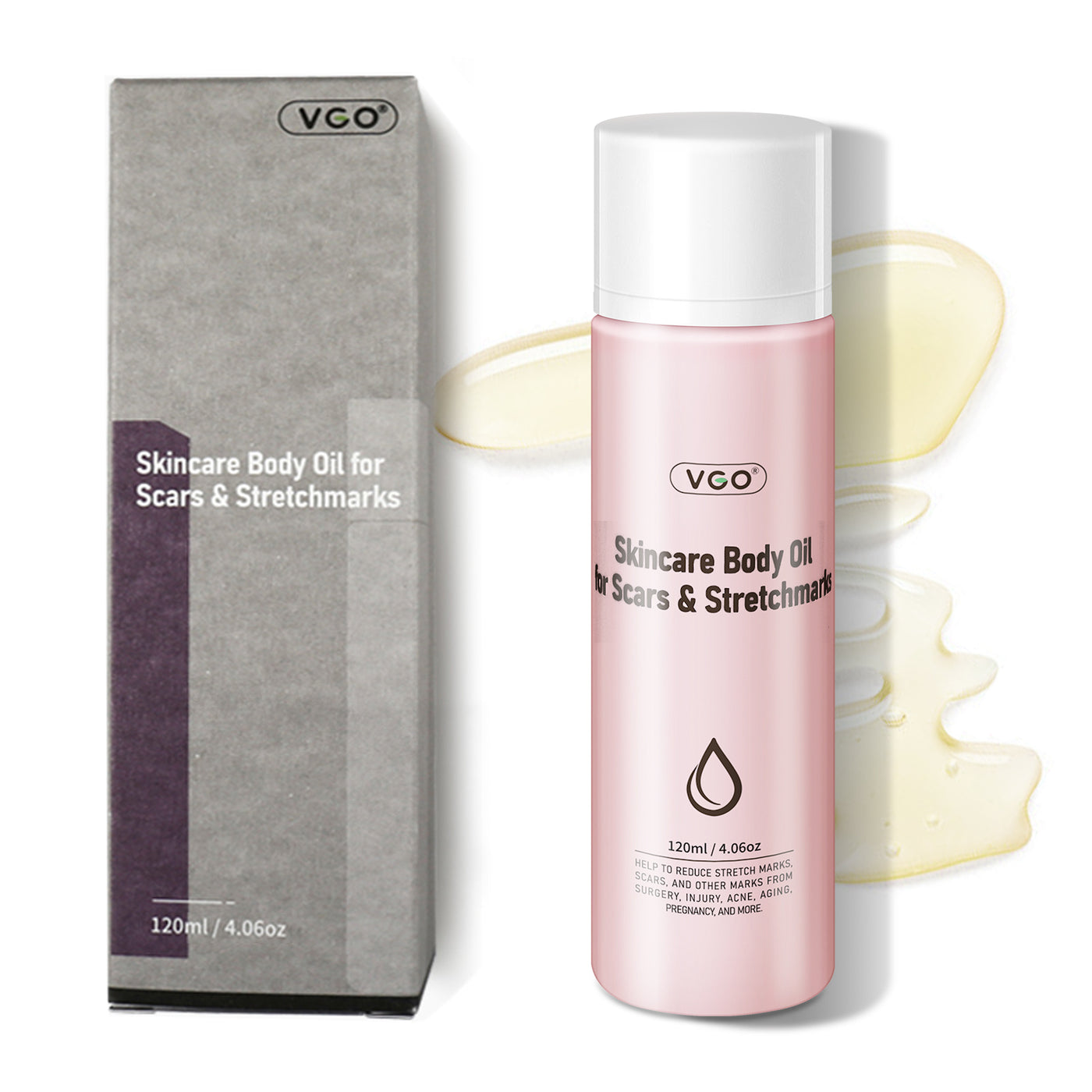 Body Oil For Scars & Stretchmarks