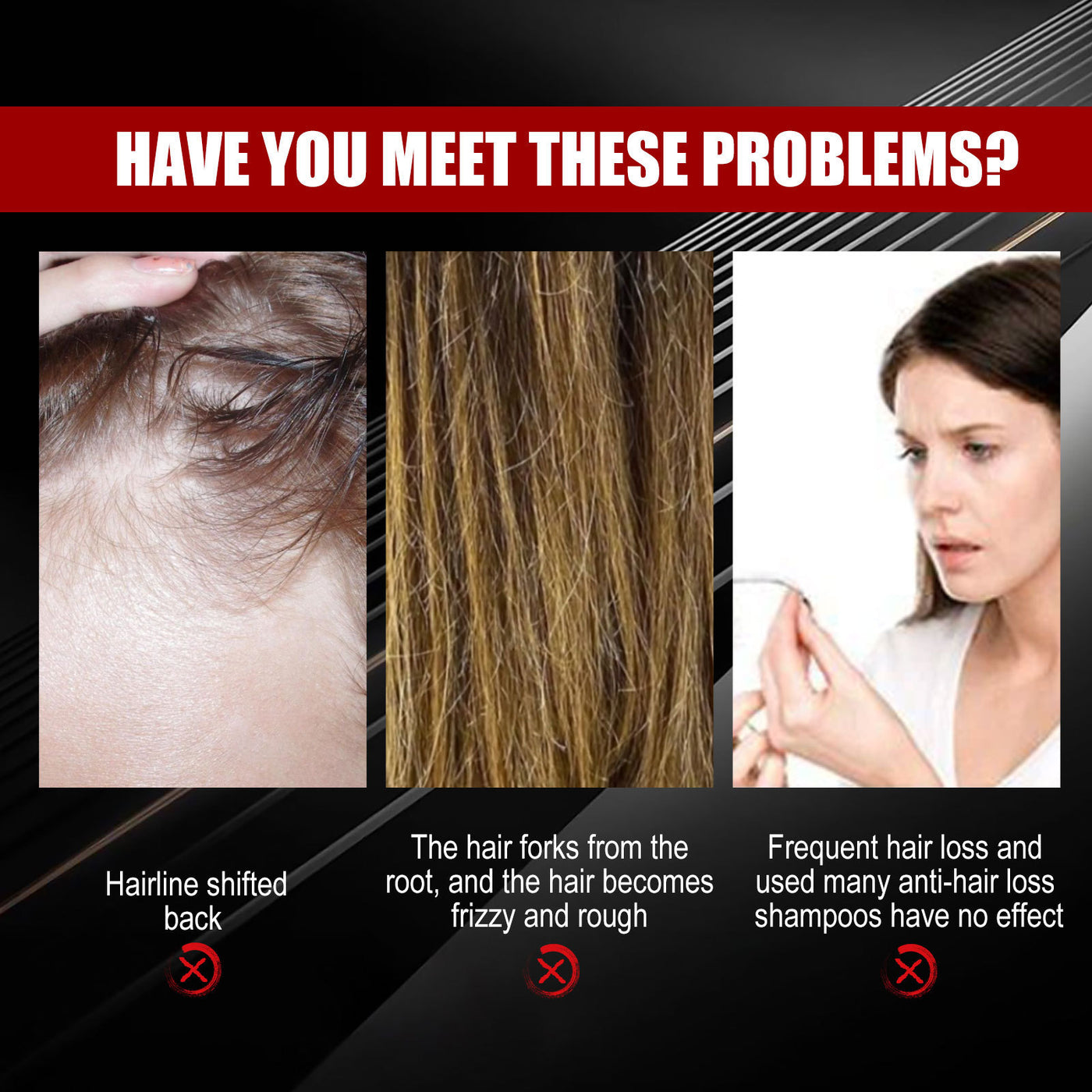 Black Rice Hair Spray