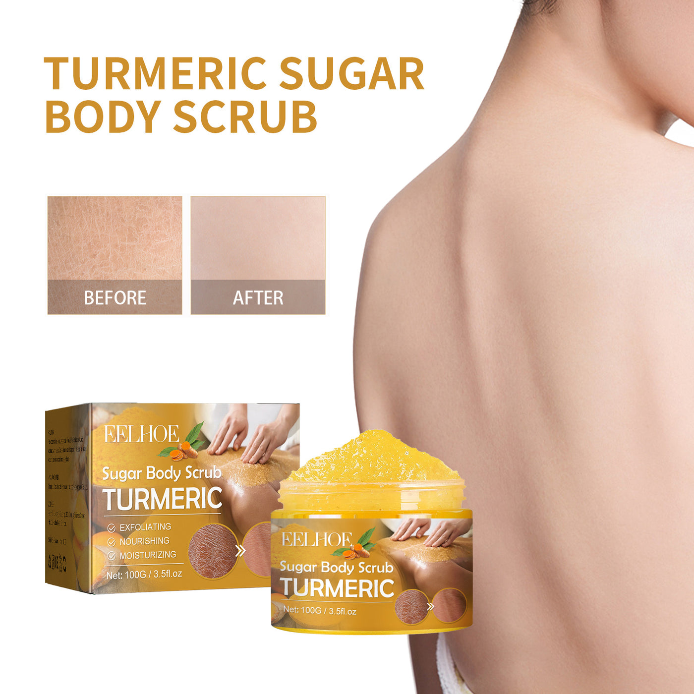 Turmeric Body Scrub L