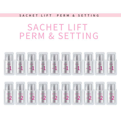ICONSIGN 10 Pairs Pouch Eyelash Perm Lotion Lashes Lift Quick Perming 5 To 8 Minutes Beauty Makeup Tools